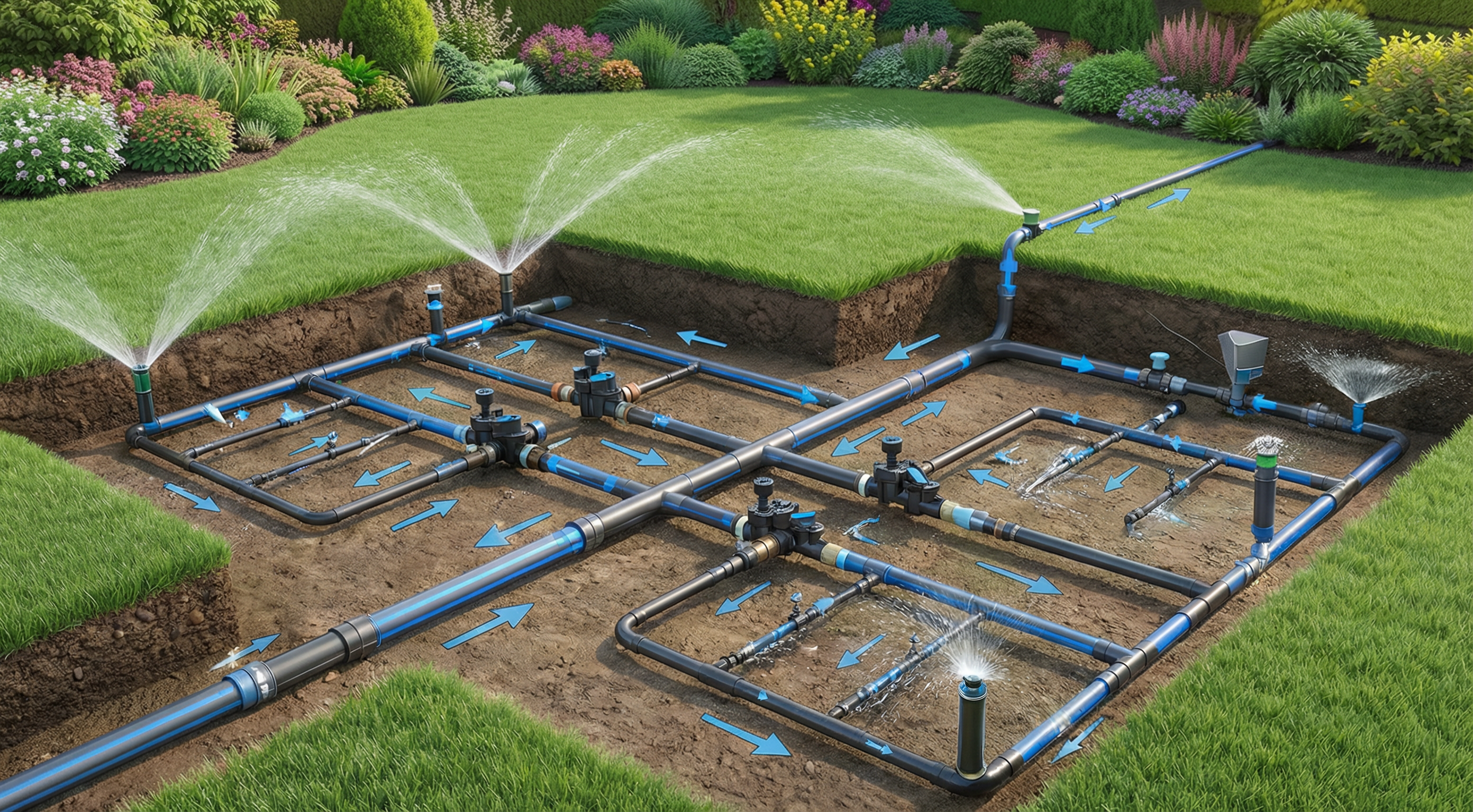 Проектирование системы полива